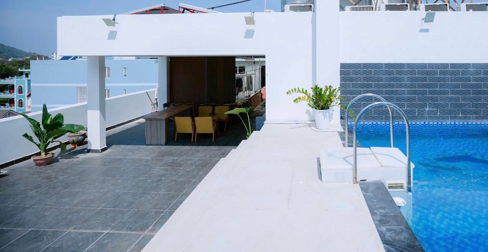 Blue Sea Luxury Hotel & Apartment فونج تاو المظهر الخارجي الصورة