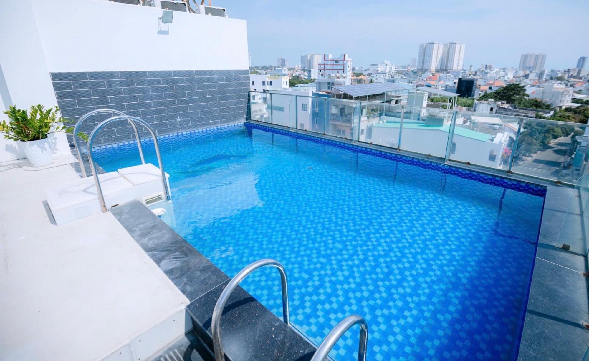Blue Sea Luxury Hotel & Apartment فونج تاو المظهر الخارجي الصورة